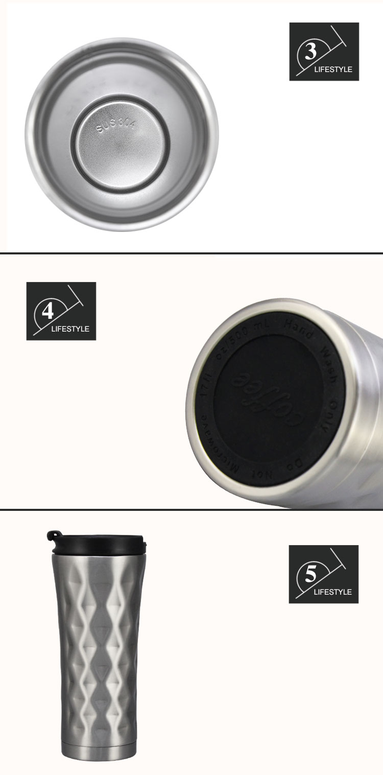 coffee mug with pp lid coffee mug with pp lid