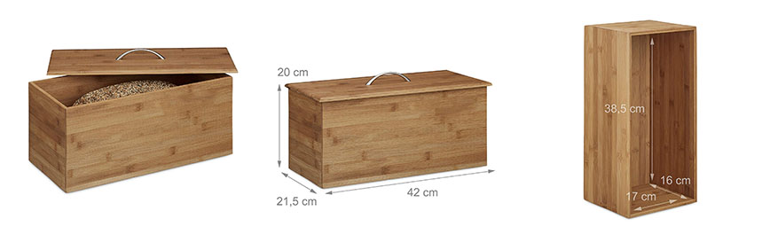 bamboo bread box