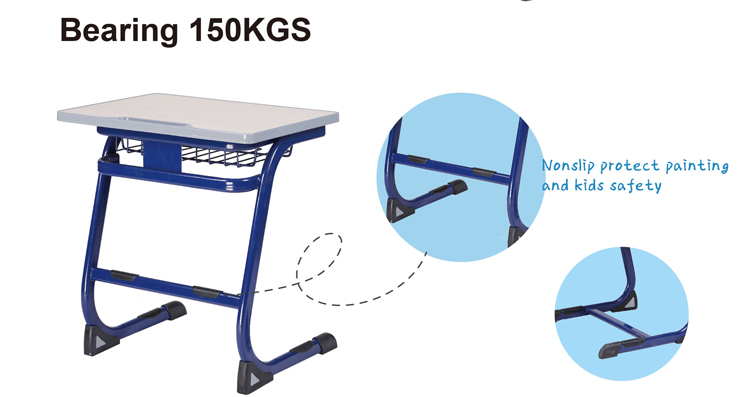 school desks and chairs