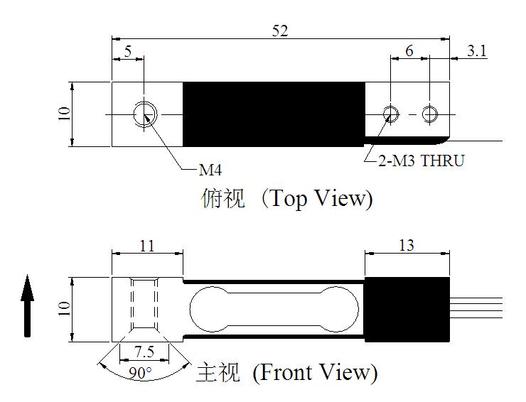 portable scale load cell