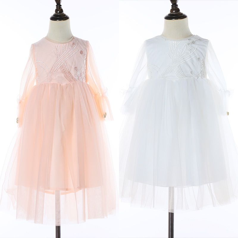 flower tulle girl dresses