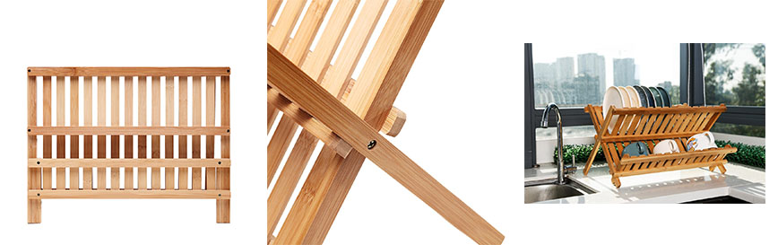 bamboo dish rack