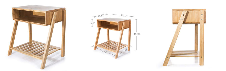 Bamboo Side Table