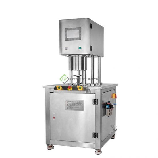 vacuum tin can sealing machine vacuum tin can sealing machine