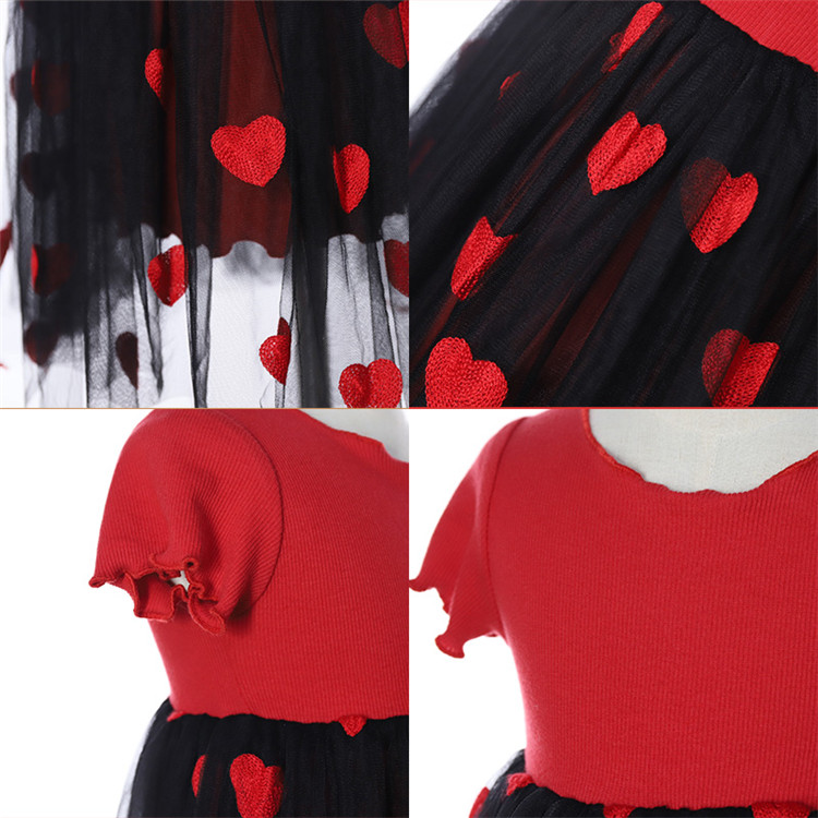 sweet love design dress