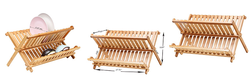 bamboo dish rack