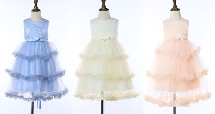 Tiered flower girl dress Tiered flower girl dress