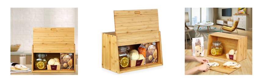 Bamboo Bread Box