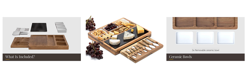 Acacia Wood Cheese Board