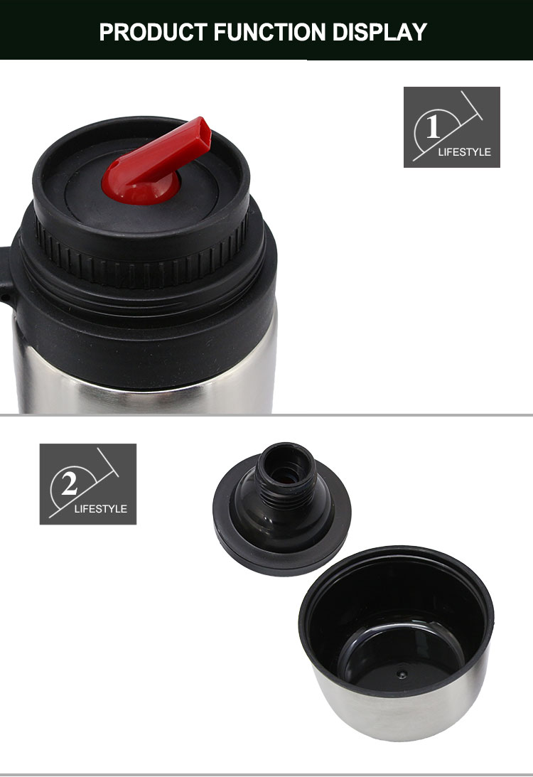 vacuum flask with handle vacuum flask with handle