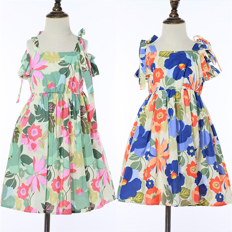 girl's cotton dress 