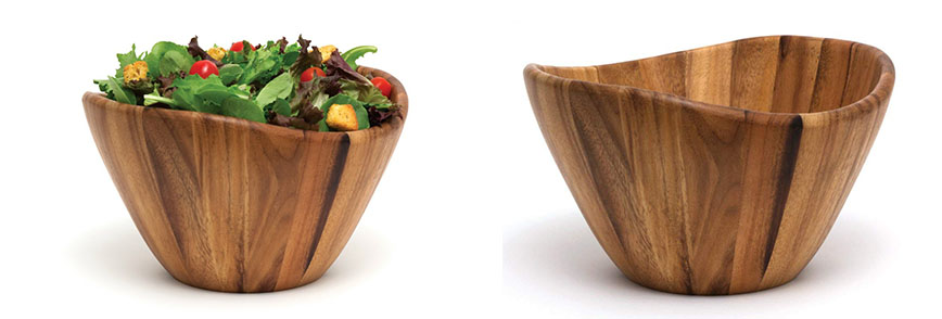 wood salad bowl