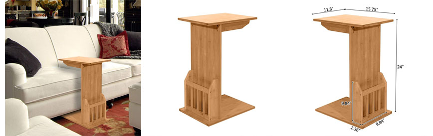 Bamboo Side Table