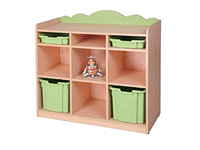 kindergarten classroom cabinet