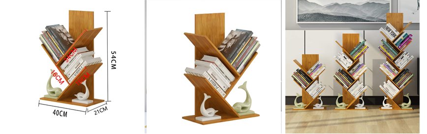 Bamboo Tree Bookshelf