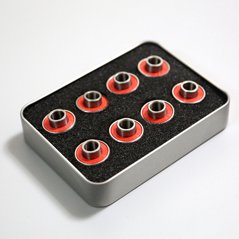 8 pcs skate bearing tin box packing 8 pcs skate bearing tin box packing