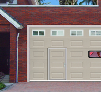 aluminum glass garage door