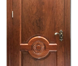 solid wood mahogany interior doors