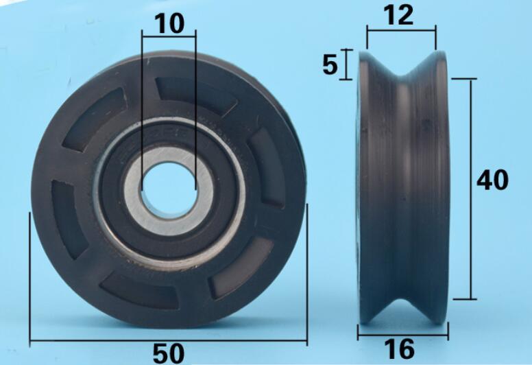 nylon pulley wheel size nylon pulley wheel size