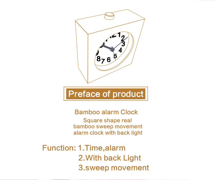 non- ticking sweep movement desktop needle hands clock