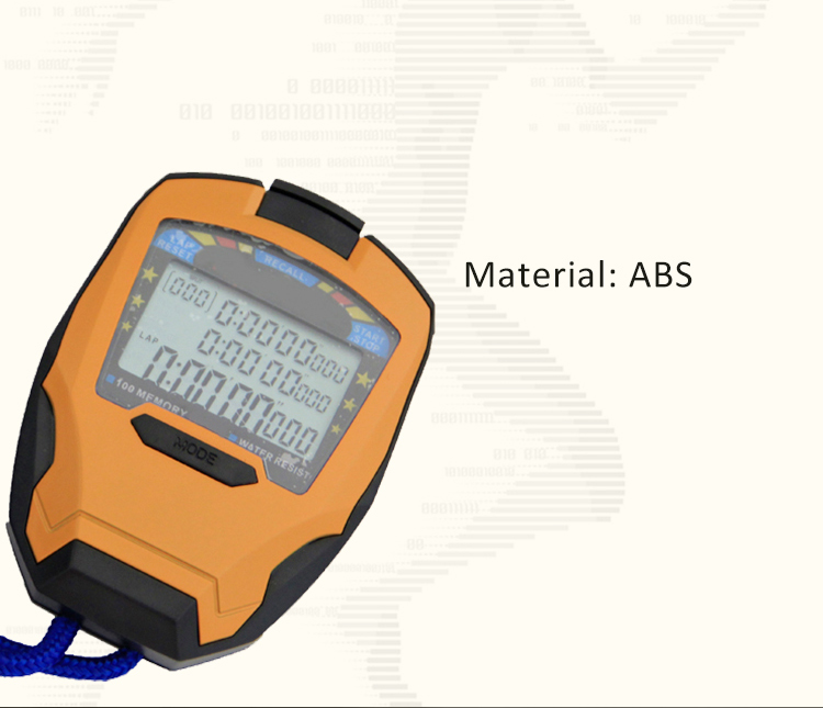 Handheld digital sport stopwatch