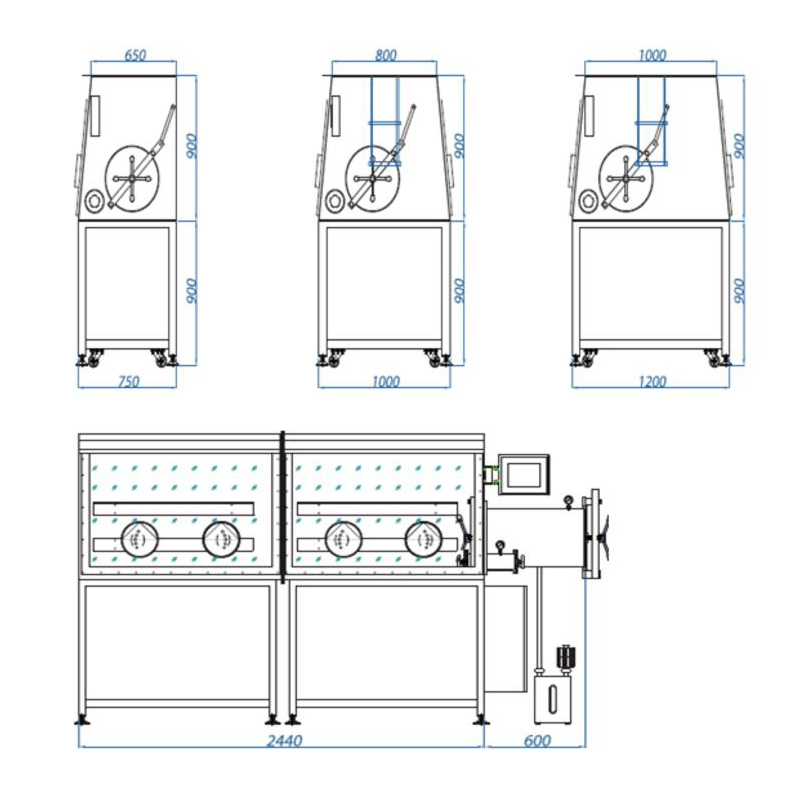 Vacuum Glove Box for Lab