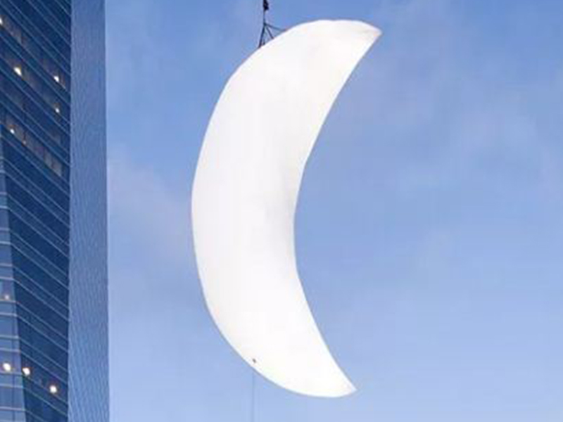 led lighting inflatable crescent moon led lighting inflatable crescent moon
