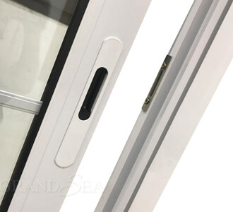 double glass aluminum window