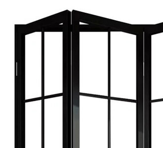 black aluminum bifold door grill black aluminum bifold door grill