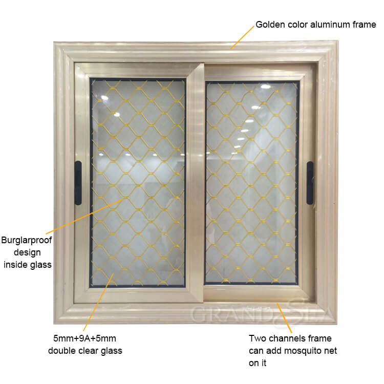 anodized aluminum sliding window anodized aluminum sliding window