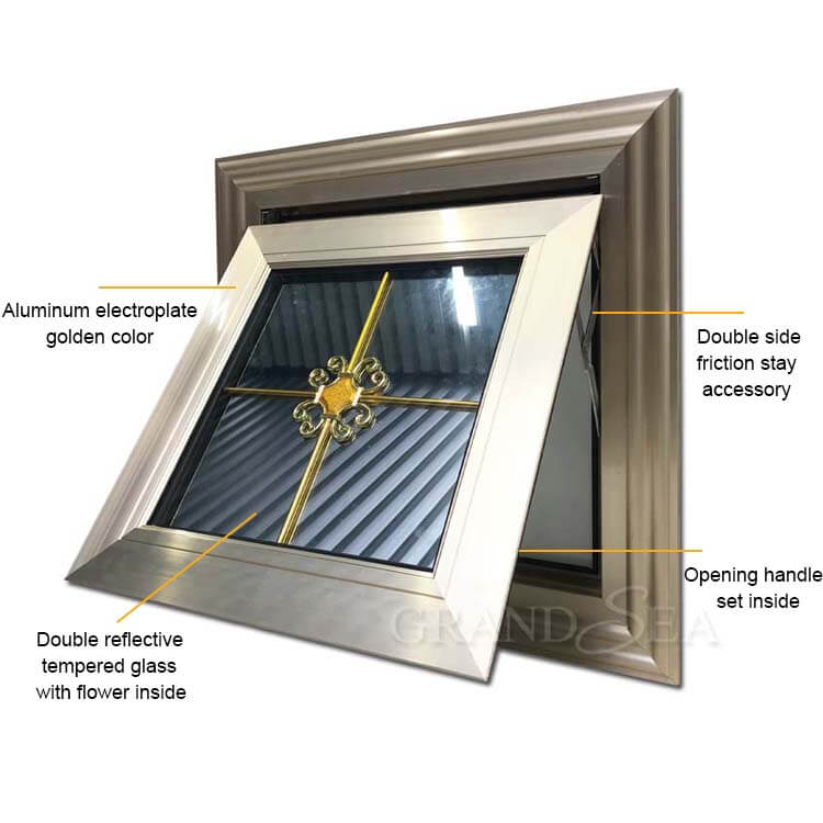 aluminum frame window awning