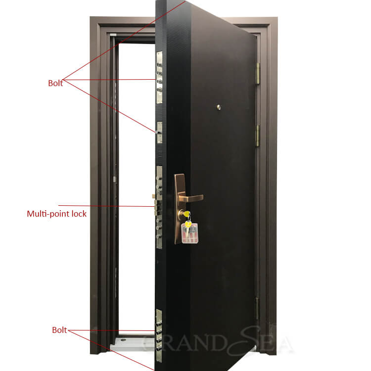 single steel security doors