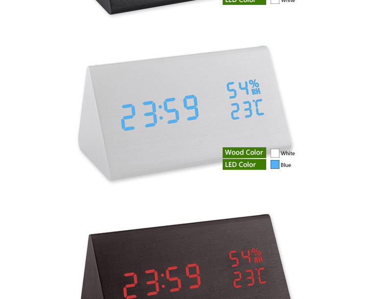 luminous alarm clock