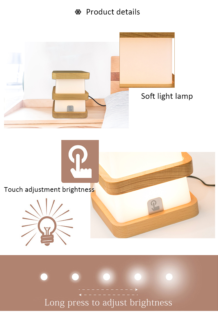 press control nightlight lamp