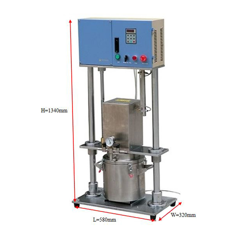 Vacuum Mixing Machine for Lab Battery Slurry