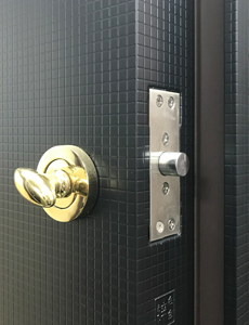 single steel security doors