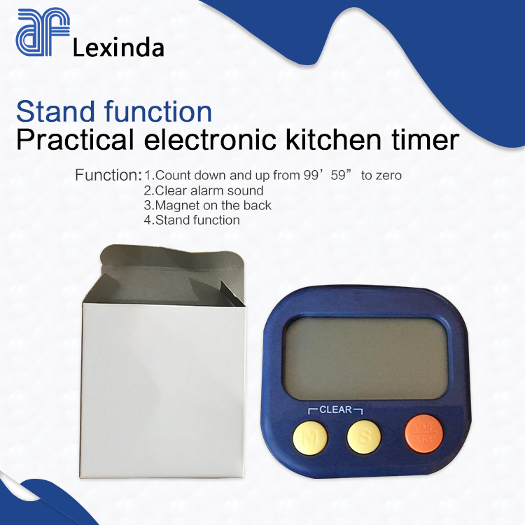 Digital kitchen cooking timer