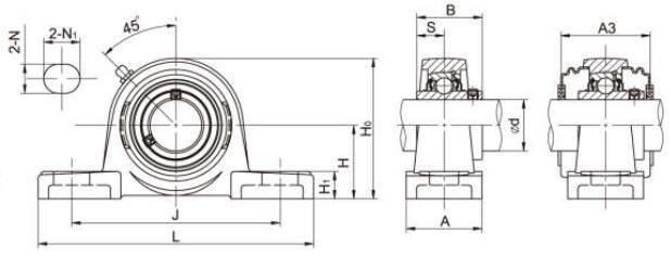 ucp204 BEARING UNIT