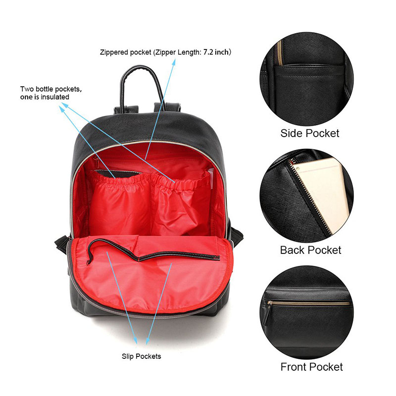 Diaper Backpacks Roomy Easily Wiped Clean Diaper Backpacks Roomy Easily Wiped Clean
