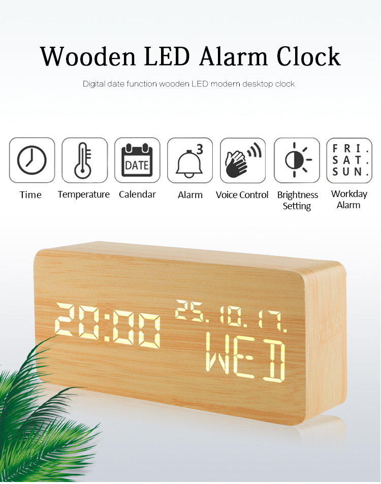 voice controlled alarm clock