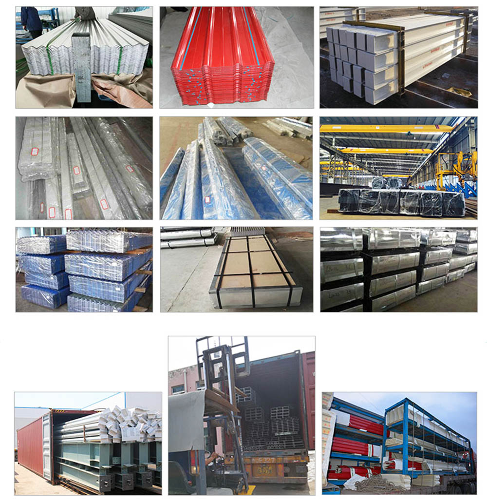 Packing of steel structure Packing of steel structure