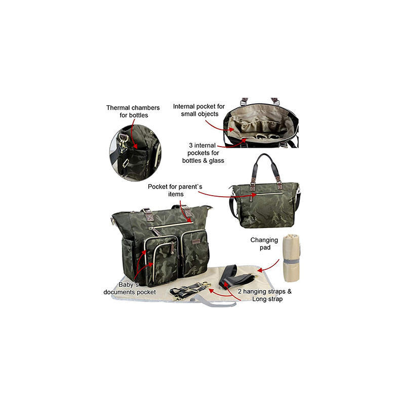 Multifunctional Diaper Tote Bag Multifunctional Diaper Tote Bag