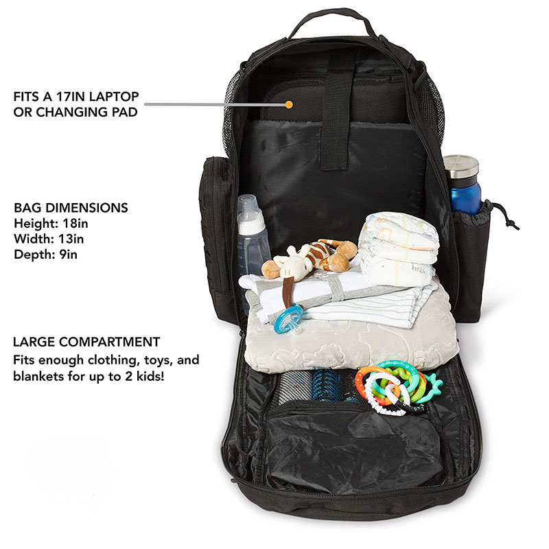 Multifunctional Baby Backpack with Stroller Straps Multifunctional Baby Backpack with Stroller Straps