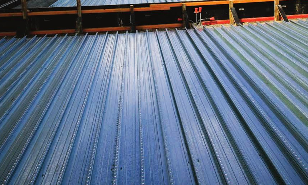 Bondek structural steel decking material Bondek structural steel decking material