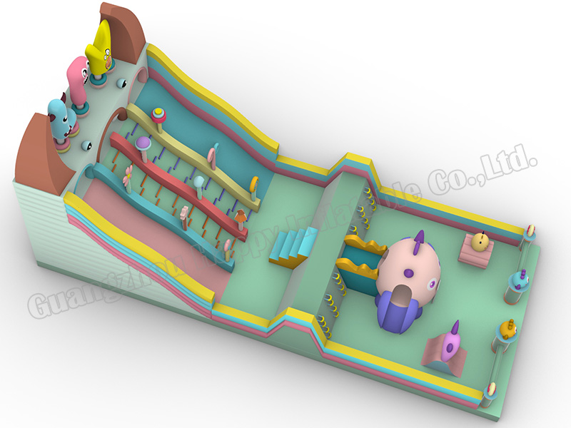 Inflatable Bouncer Castle Playground Inflatable Bouncer Castle Playground