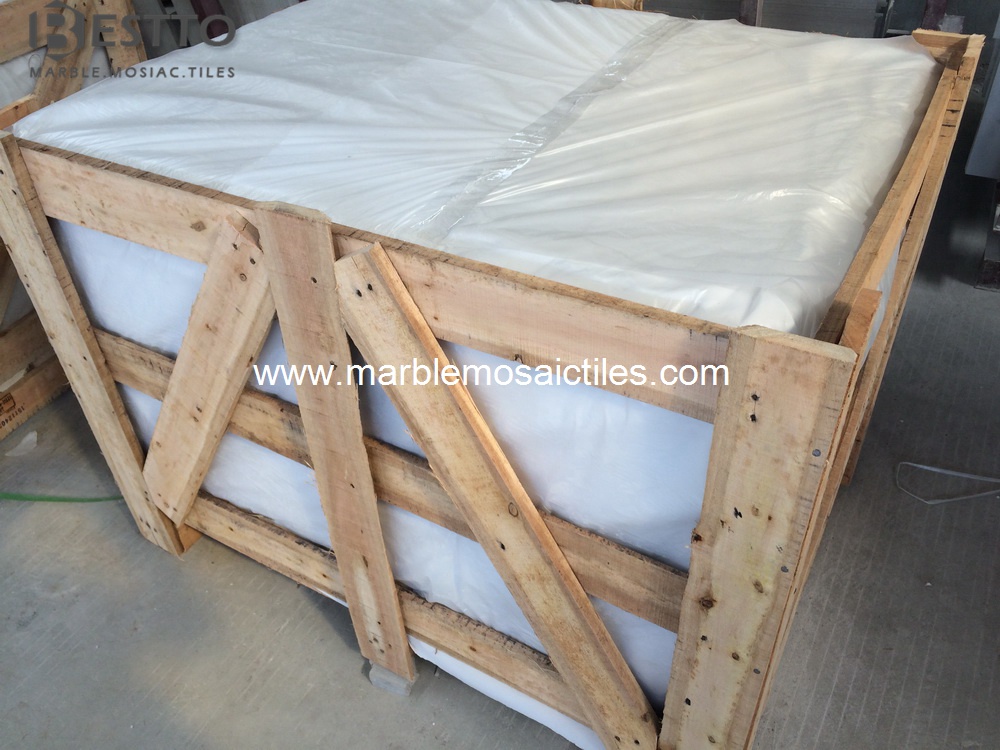 White Wood Tile packing White Wood Tile packing