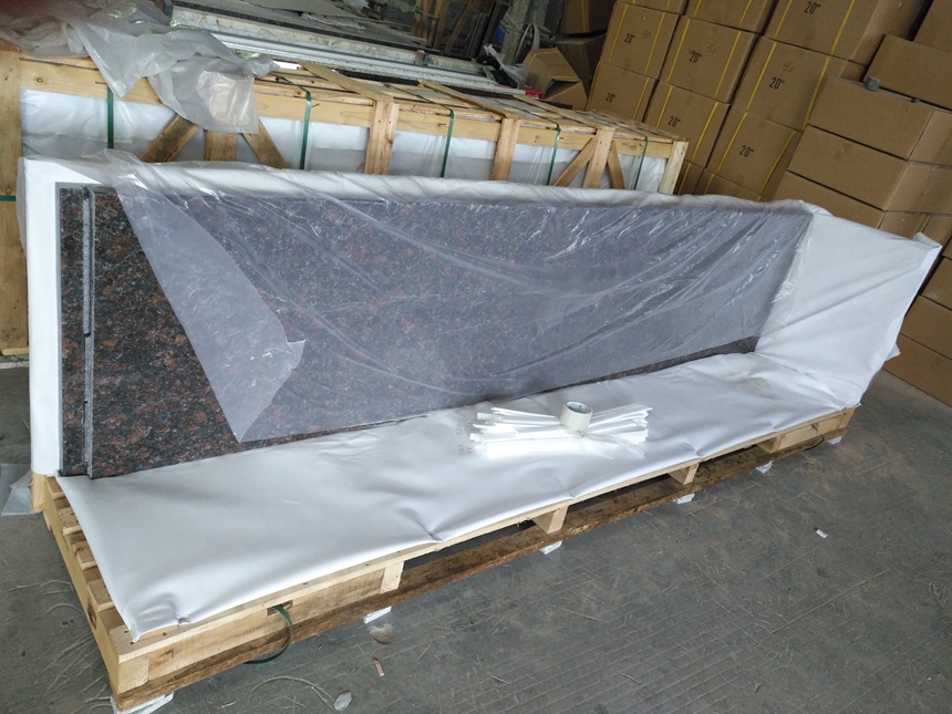 Tan Brown Granite Vanity Tops