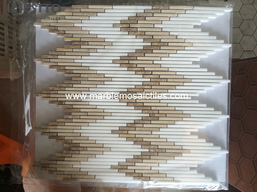 Cream Marfil mosaic