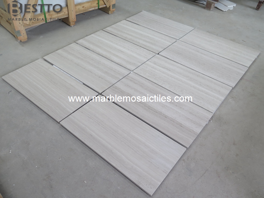 White Wood Tiles 24''x12'' White Wood Tiles 24''x12''