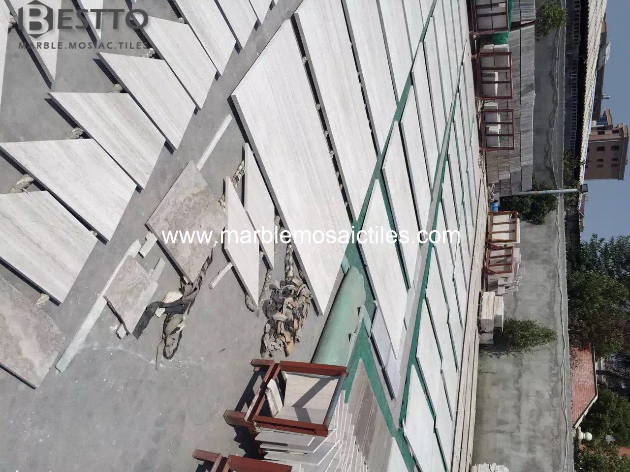 White Wood Marble tiles White Wood Marble tiles